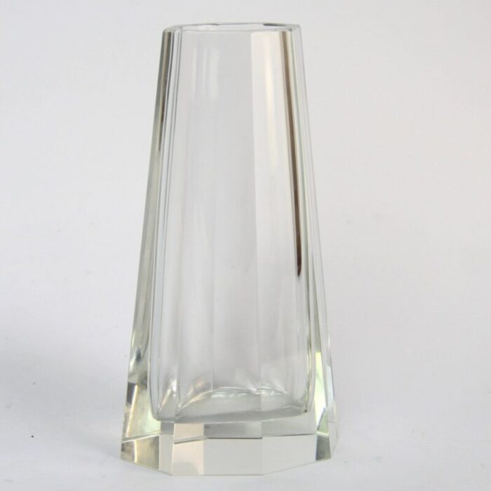 art deco crystal vase 1930s 3