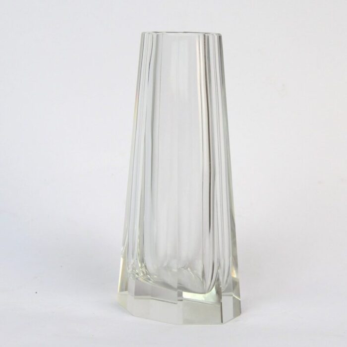 art deco crystal vase 1930s 5