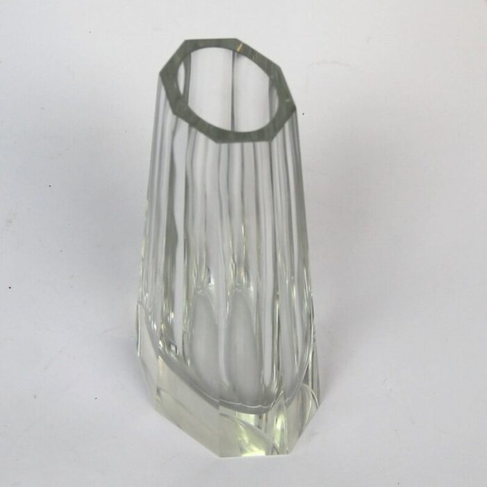 art deco crystal vase 1930s 6