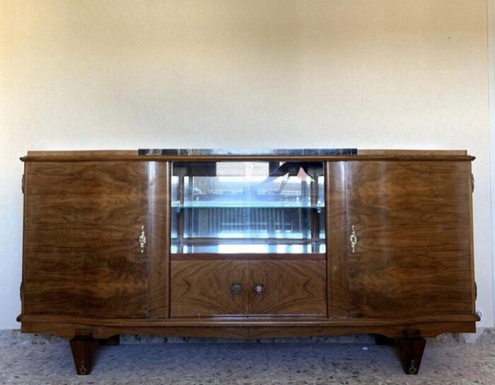 art deco sideboard in mahogany 4949