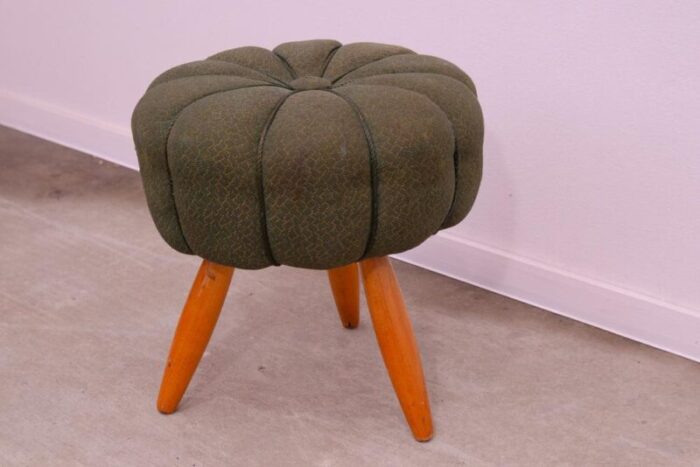 art deco stool czechoslovakia 1940s 1104