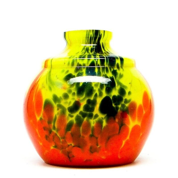 art deco vase former czechoslovakia 1950s 1