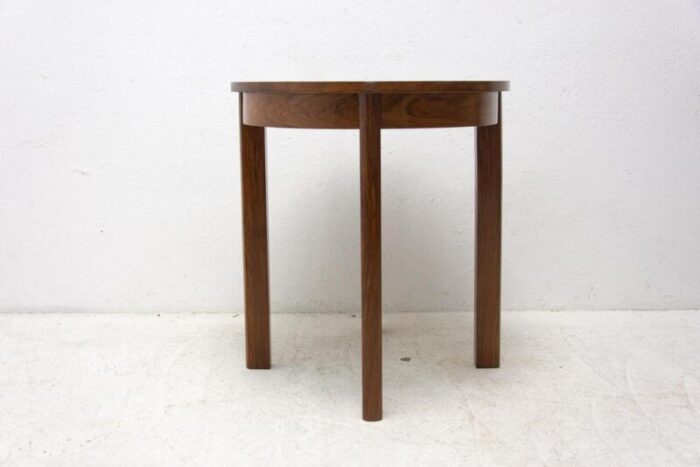 art deco walnut coffee table czechoslovakia 1940s 1394