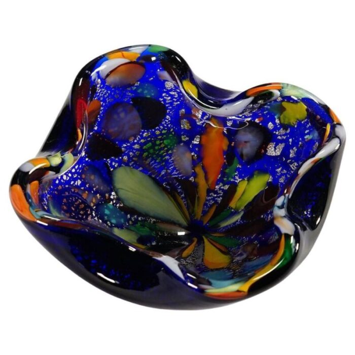 art glass murano bowl attributed to aureliano toso 1950s 1