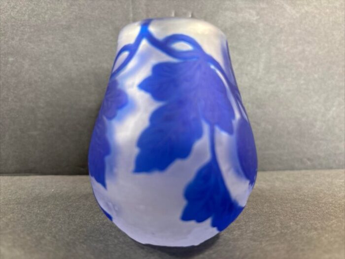 art nouveau miniature cameo glass vase galle manner france circa 1925 0211