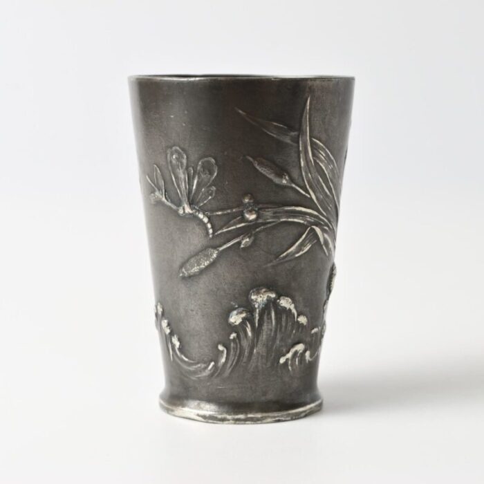 art nouveau pewter cup from wmf 1890s 3