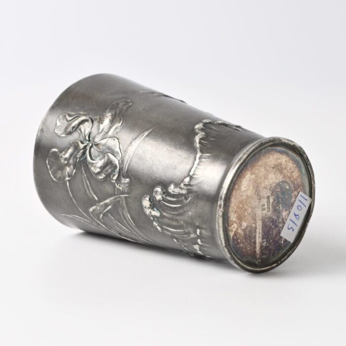 art nouveau pewter cup from wmf 1890s 4