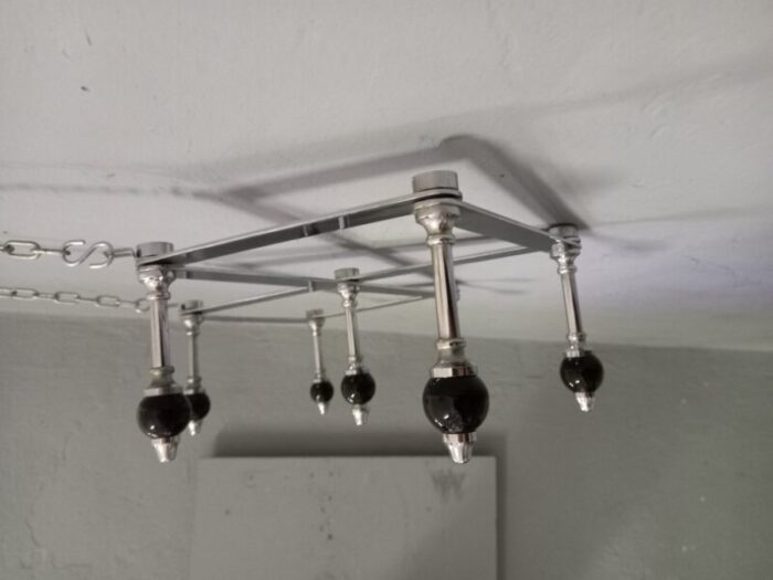 at4 model wall rack in chrome plated brass by luigi caccia dominioni for azucena 1960s 18