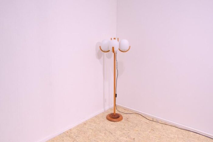 atomic age hotel floor lamp czechoslovakia 1970s 2094