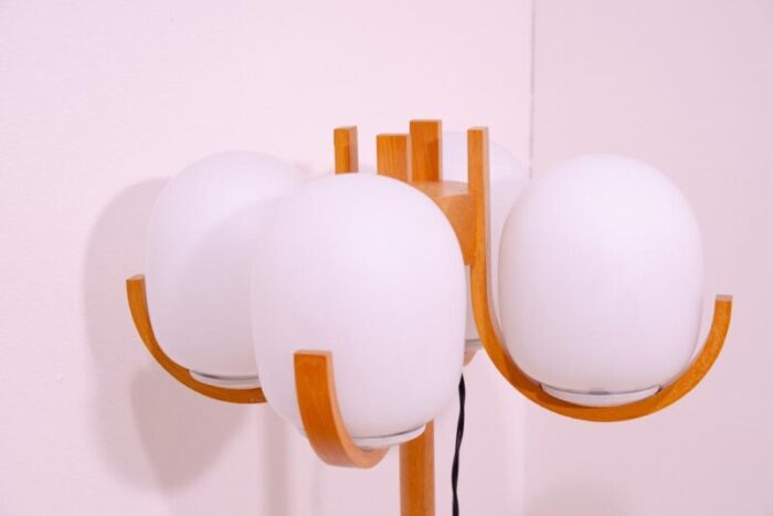 atomic age hotel floor lamp czechoslovakia 1970s 6540