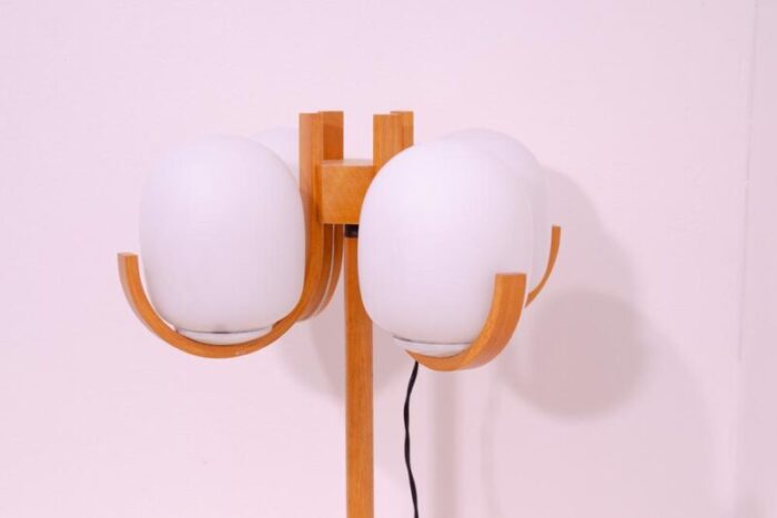 atomic age hotel floor lamp czechoslovakia 1970s 8258