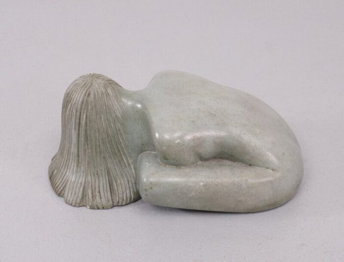 bather sculpture by gregory mutasa zimbabwe 1990s 12