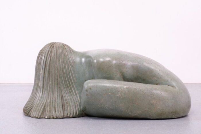 bather sculpture by gregory mutasa zimbabwe 1990s 4