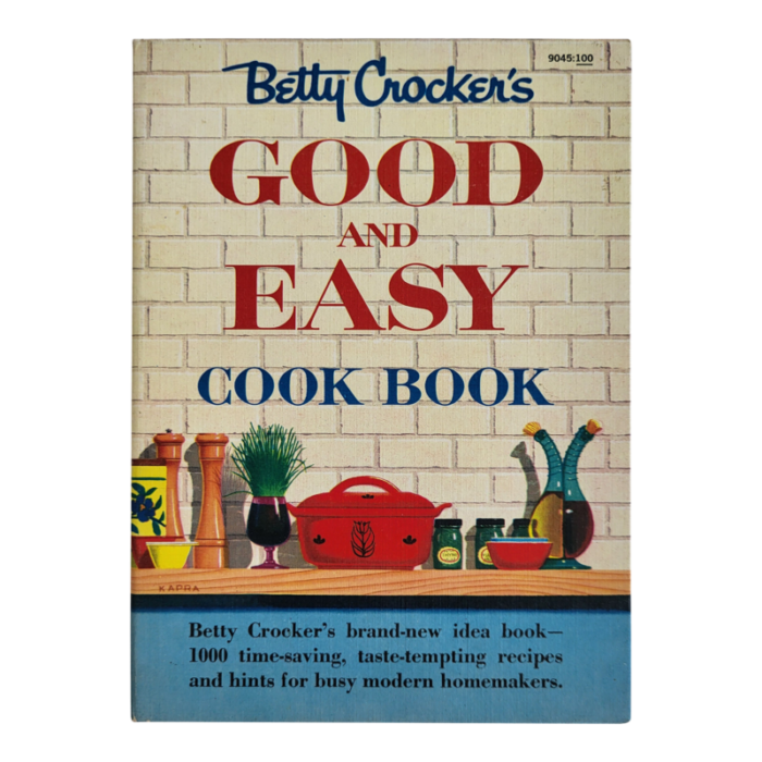 betty crockers good and easy cook book first edition 1954 0824