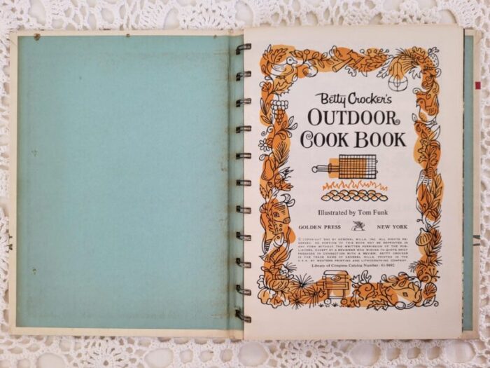 betty crockers outdoor cook book 1961 4719