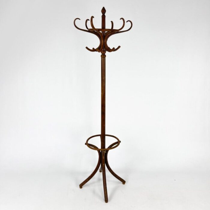 bistro coat rack in the style of thonet 1970s 1