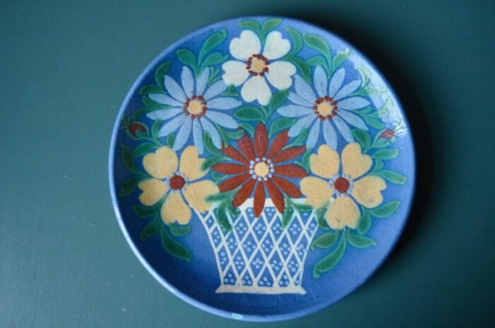 bouquet dish by jean gallon in suffenheim 1920s 1