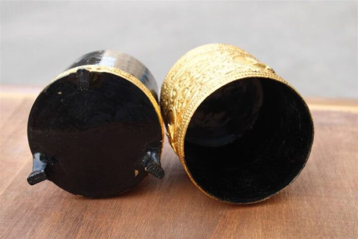 box in black chinese lacquer and 24 kt gold 1930s 7