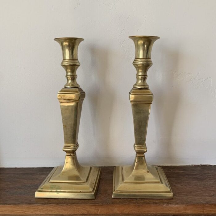 brass candlesticks set of 2 7