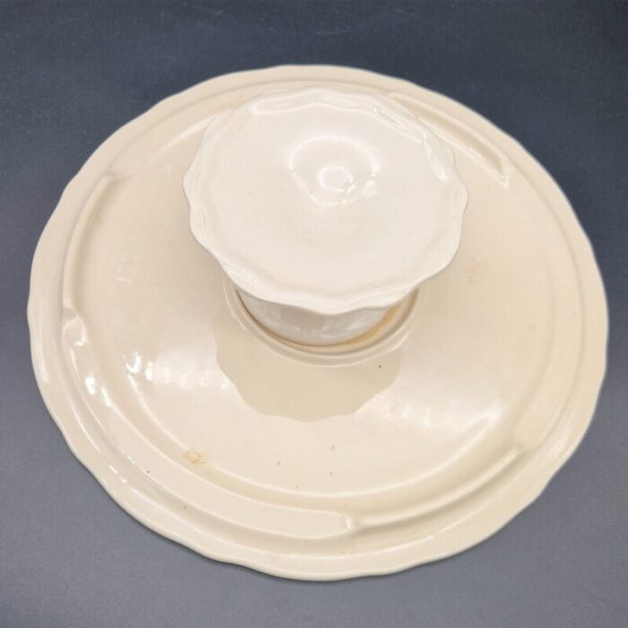 ceramic ceramic cake plate with stand 1920s 3