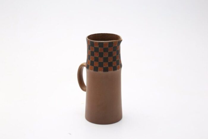 ceramic silur pitcher by stig lindberg for gustavsberg sweden 1960s 3