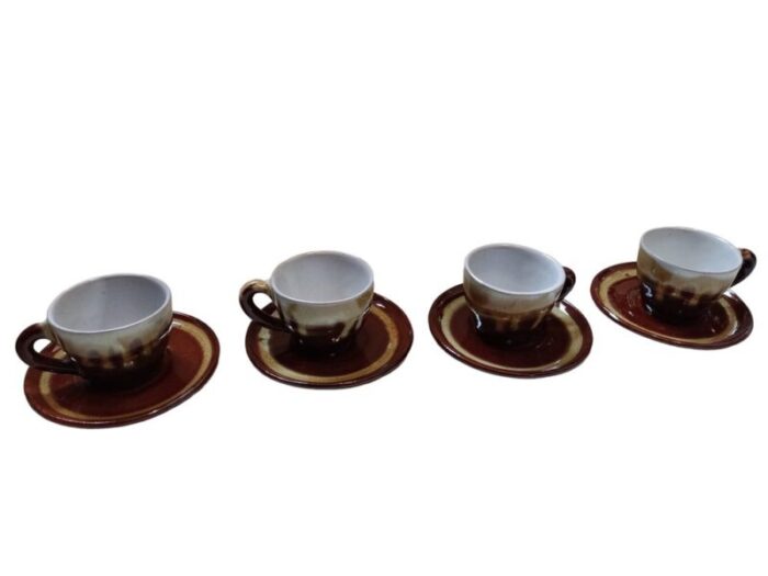 ceramics tea service from lysa gora 1960s set of 9 3