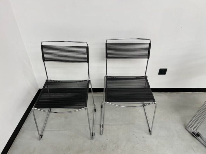 chairs by giandomenico belotti italy 1970s set of 7 8906