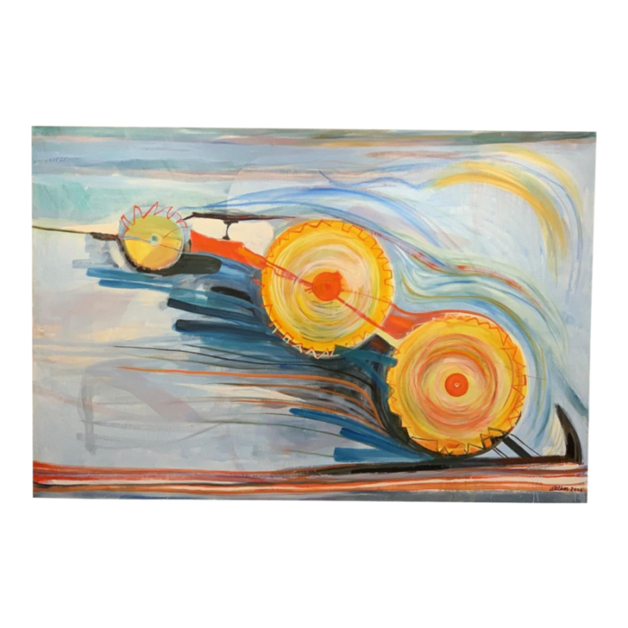 clay walker 3 saw blades 2006 oil painting on canvas 1740