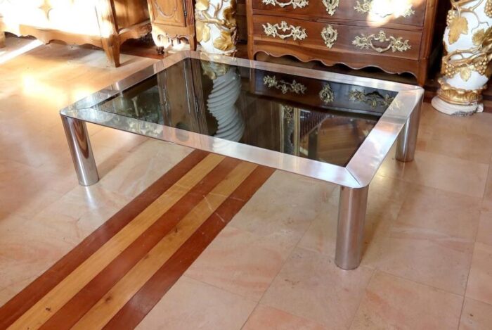 coffee table attributed to sergio mazza for cinova 1960s 8026