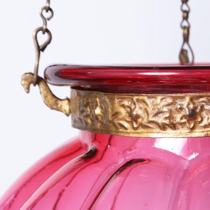 colorful antique smoke bell light fixture 5808