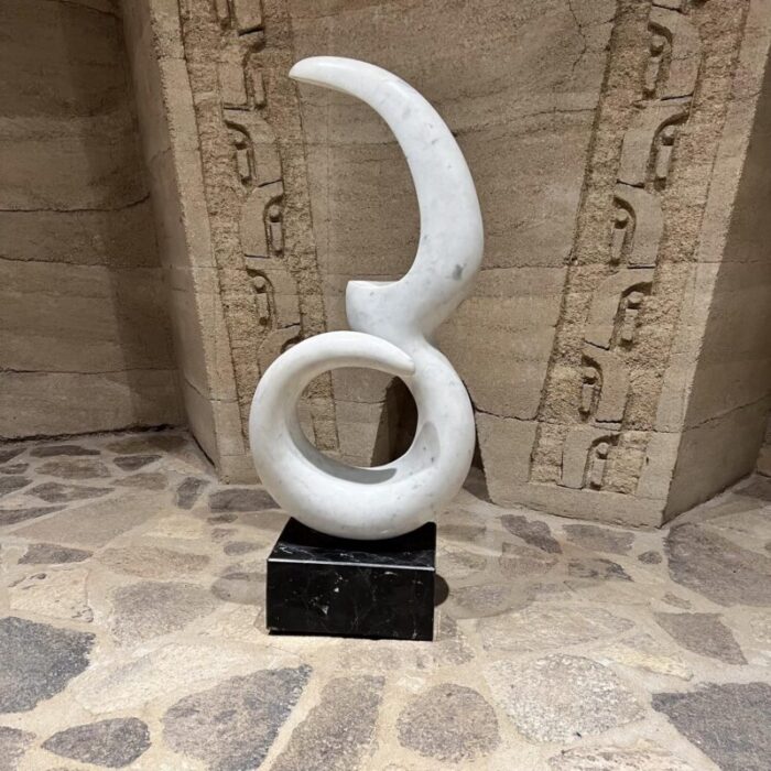 contemporary modern abstract sculpture marble art 1887