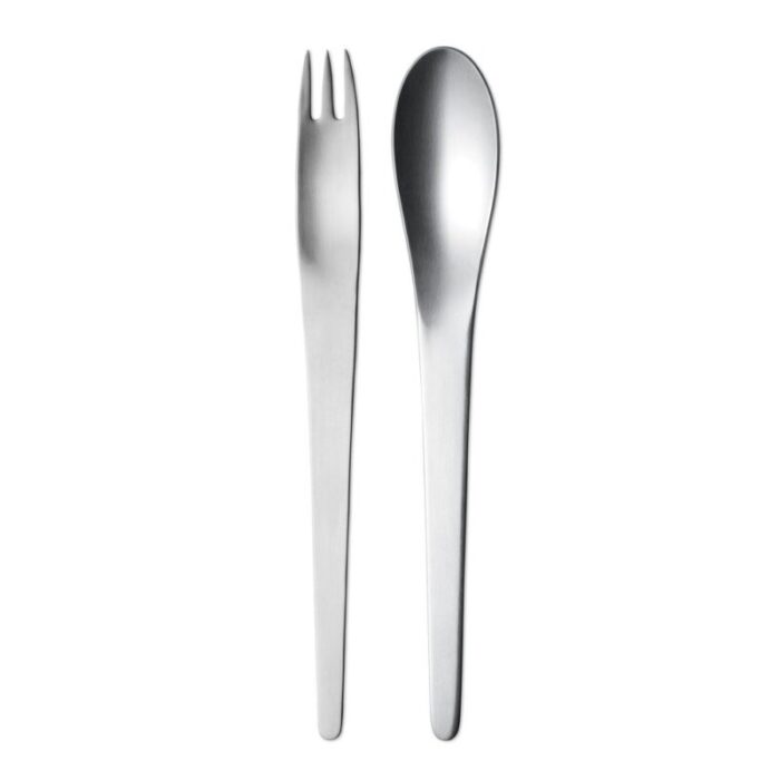 cutlery set by arne jacobsen for georg jensen 1957 3