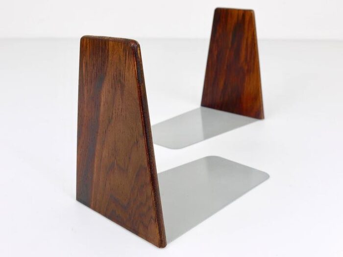 danish modern book ends by kai kristiansen denmark 1960s set of 2 2