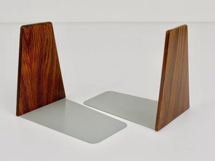 danish modern book ends by kai kristiansen denmark 1960s set of 2 3