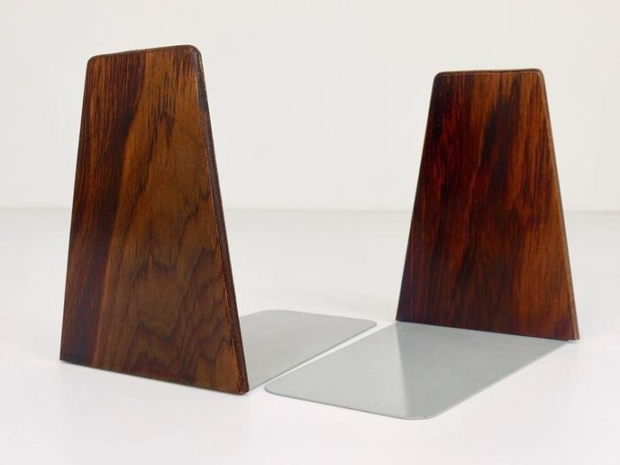 danish modern book ends by kai kristiansen denmark 1960s set of 2 4