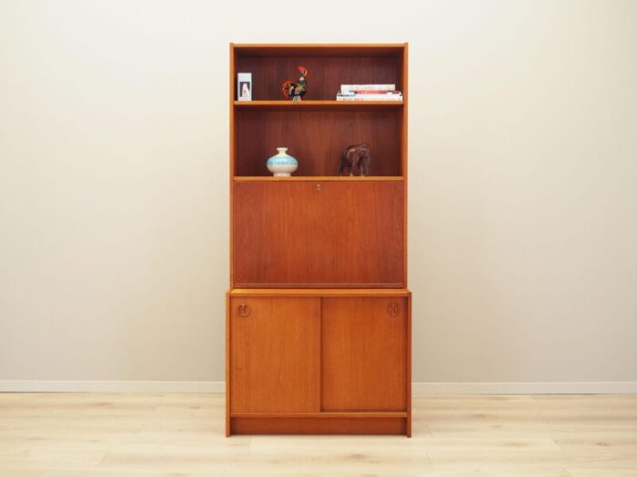 danish teak bookcase 1970s 0250