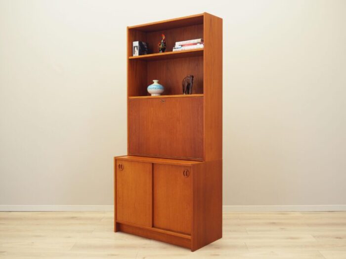 danish teak bookcase 1970s 5328