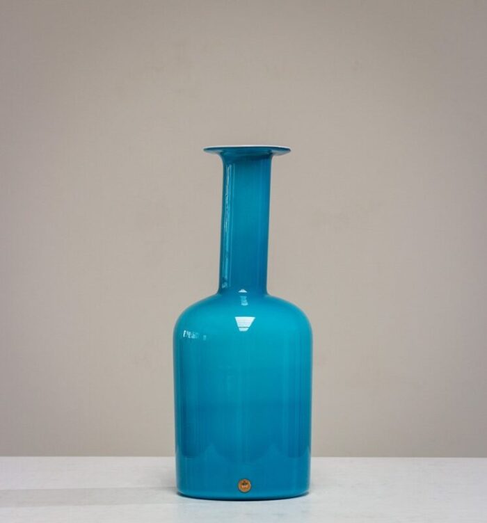 danish vase by otto brauer holmegaard 1970 5