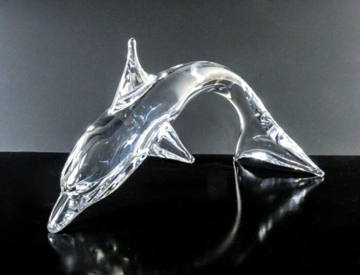 delfino sculpture in blown glass 1