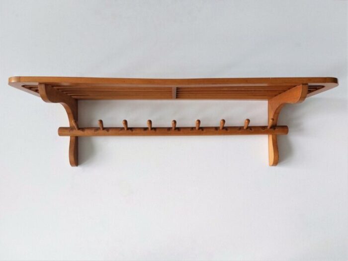 dh01 new amsterdam wall coat rack by willem van gelderen for t spectrum netherlands 1950s 2