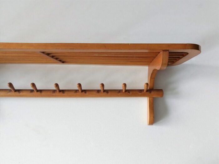 dh01 new amsterdam wall coat rack by willem van gelderen for t spectrum netherlands 1950s 3