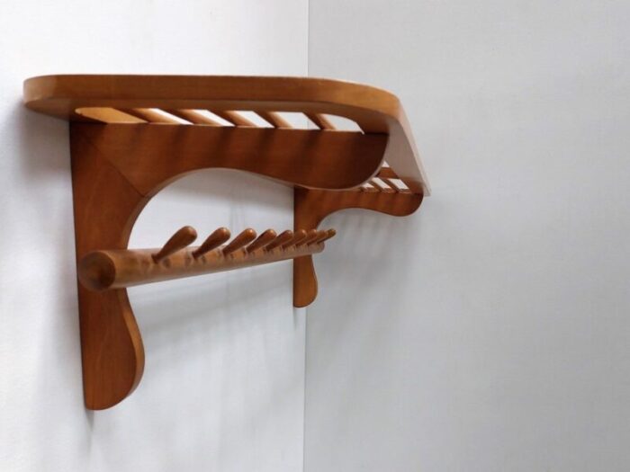 dh01 new amsterdam wall coat rack by willem van gelderen for t spectrum netherlands 1950s 6