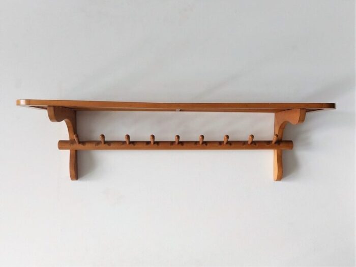 dh01 new amsterdam wall coat rack by willem van gelderen for t spectrum netherlands 1950s 7