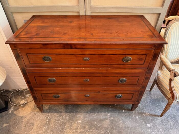 early 19th century italian neoclassical commode 0734