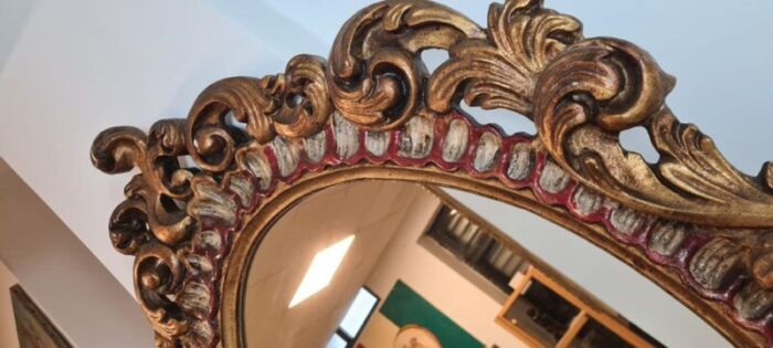 early 20th century gilt mirror 5