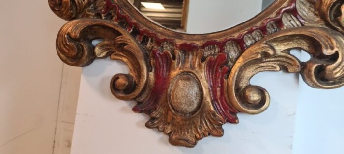 early 20th century gilt mirror 8