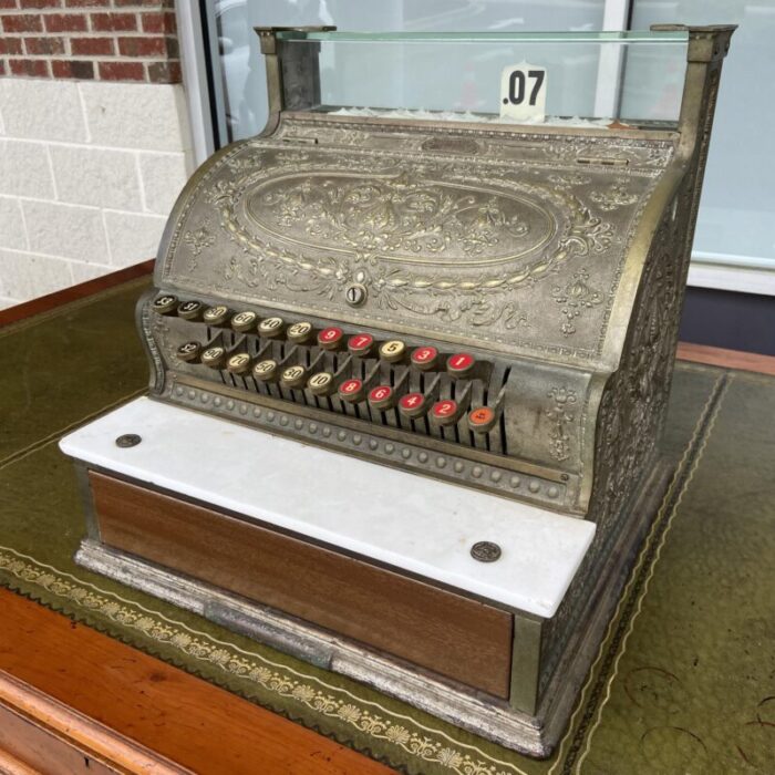 early 20th century national cash register model no 332 7044