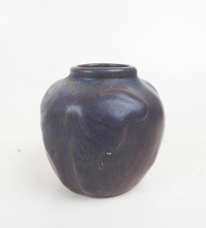 early small van briggle mulberry butterfly vase 2512