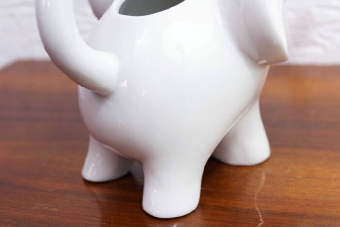 elephant ceramic watering can 1980s 3