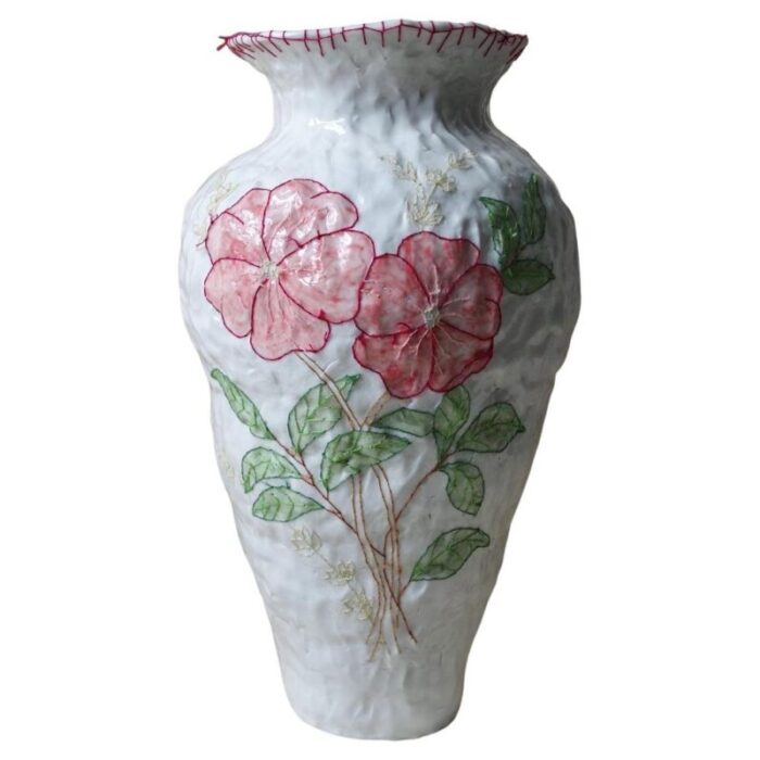 embroidery vase by caroline harrius 1